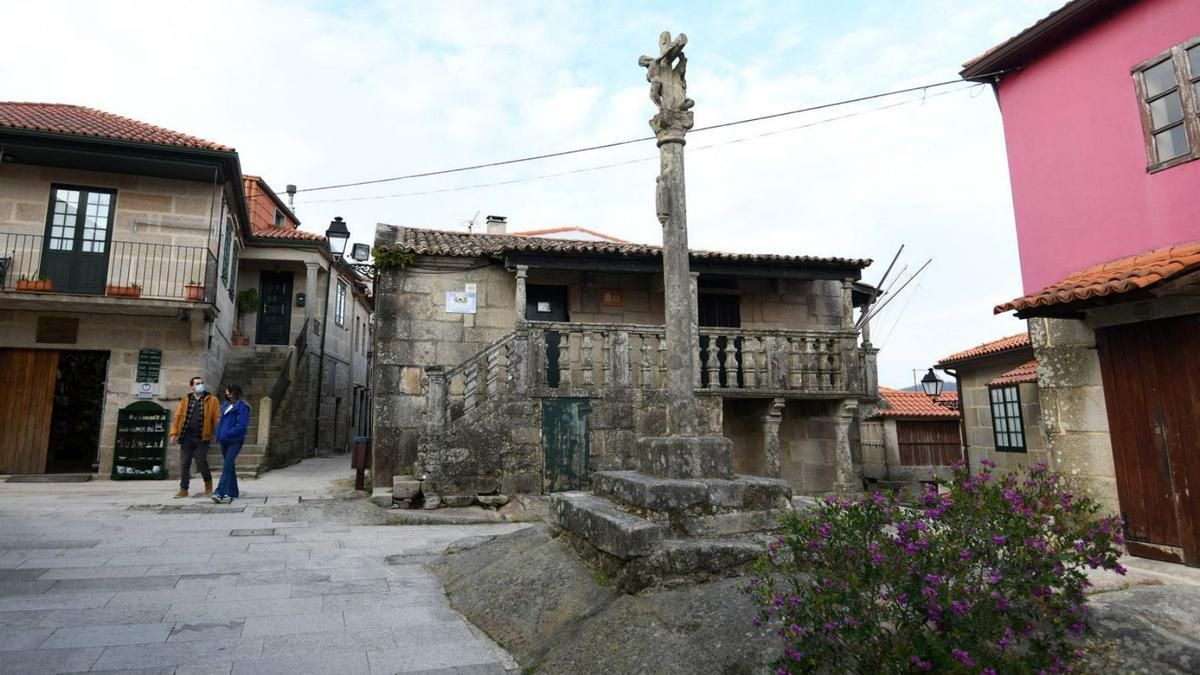 La Casa Barroca de Combarro antes de su rehabilitación.