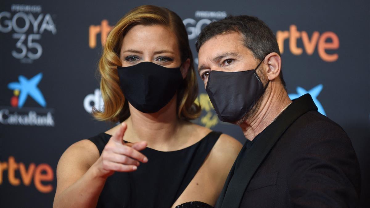 Antonio Banderas y Maria Casado