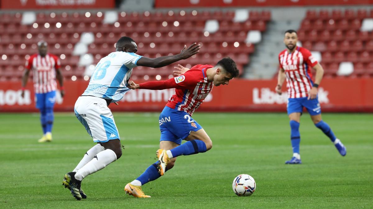 El Sporting-Lugo, en imágenes