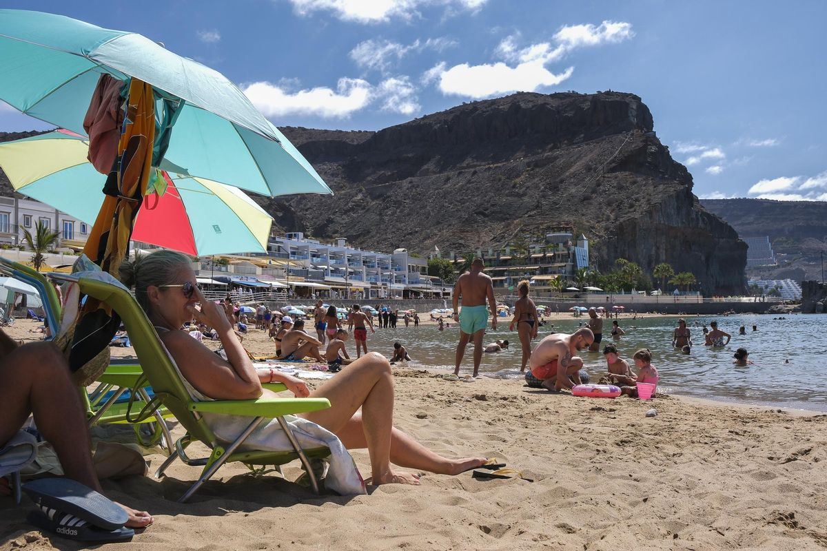 Imagen de archivo de Playa de Mogán.