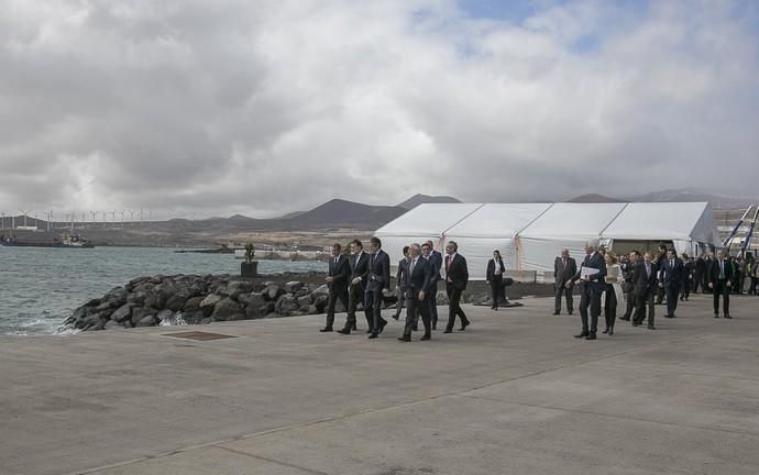 inauguración del puerto de granadilla por el ...