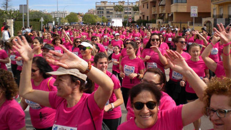 Busca tu puesto en la meta de la Cursa de la Dona de Gandia