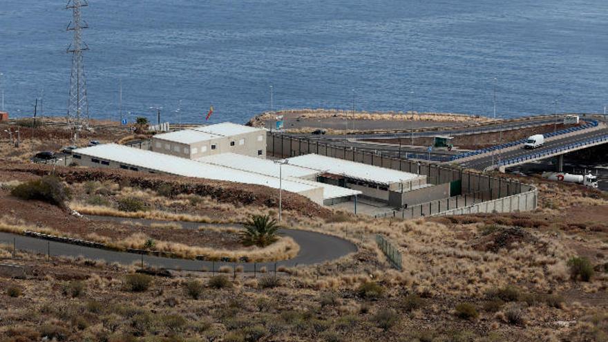 Vista general del Centro de Internamiento de Extranjeros de Hoya Fría en Tenerife.