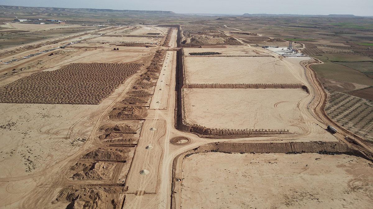 El centro agroalimentario empieza a tomar forma