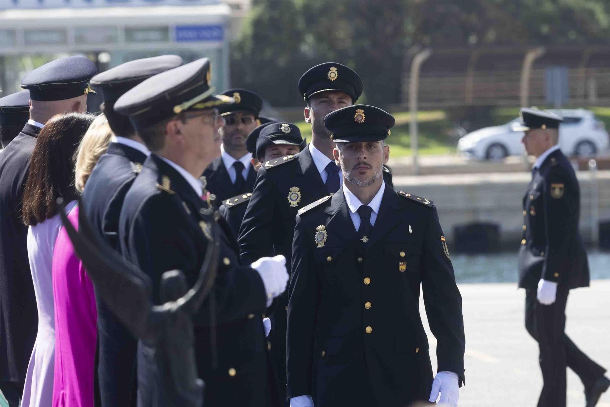 Actos de la festividad de la Policía Nacional