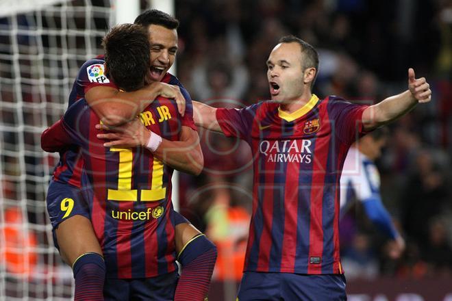Las imágenes del FC Barcelona -  RCD Espanyol