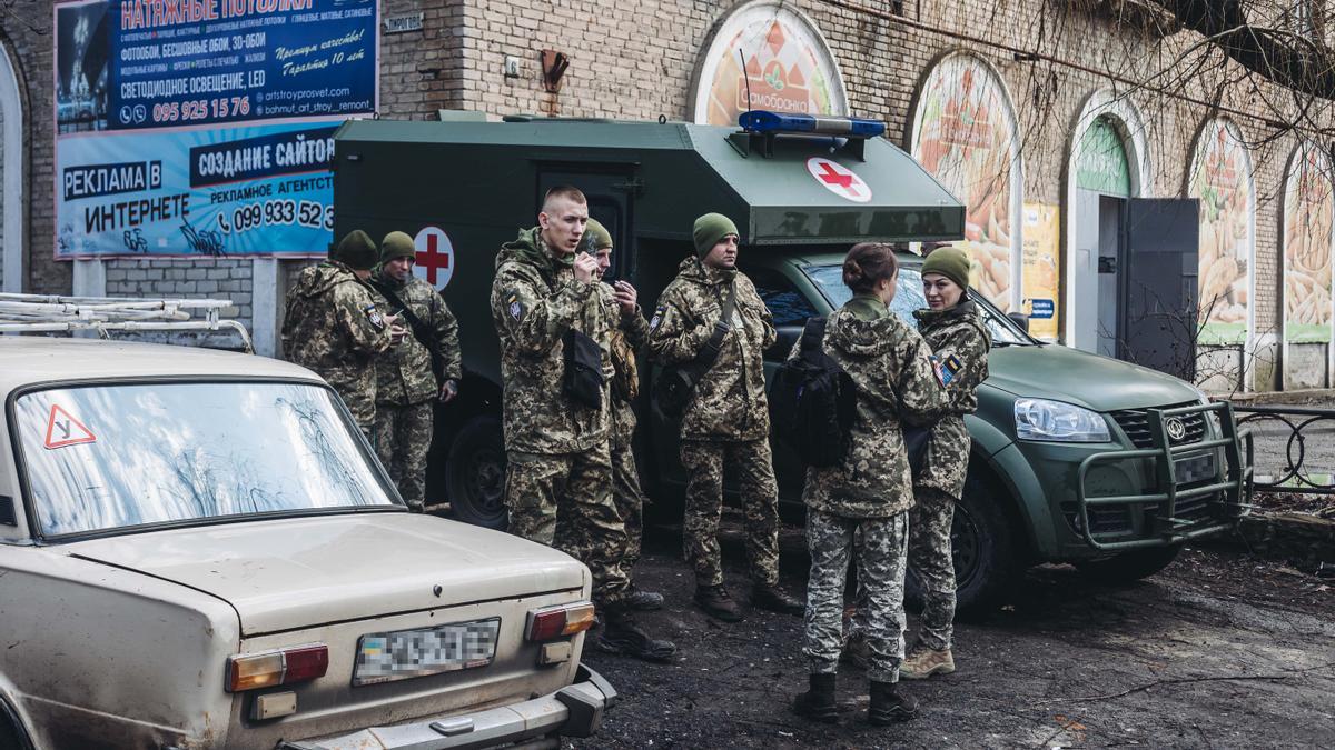 Una iglesia de Kiev pasa a ser el último refugio de los civiles más vulnerables
