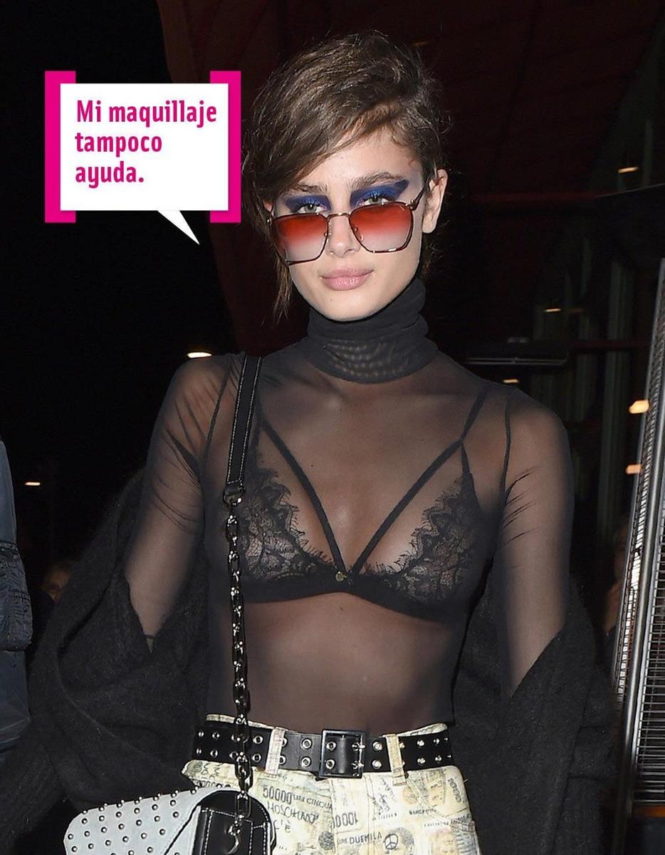 Taylor Hill, muy fea vestida por Londres