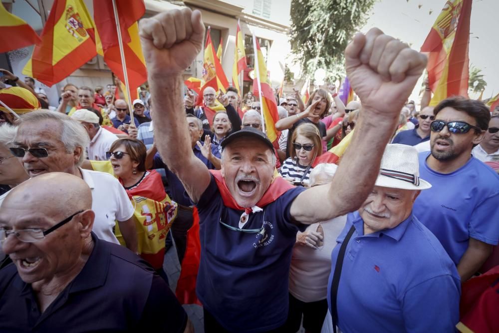 Accidentada manifestación por la