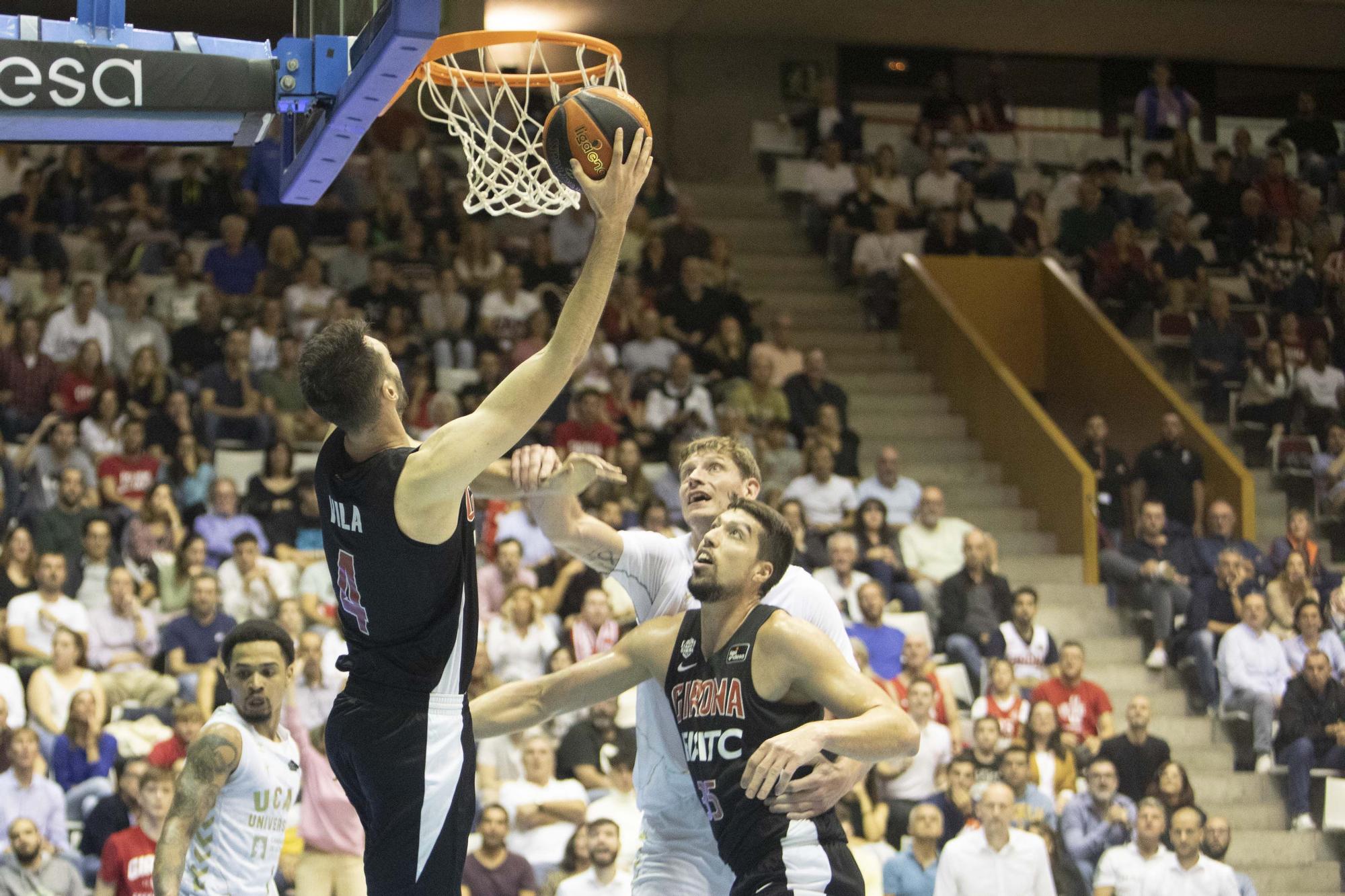 Les imatges del Bàsquet Girona - UCAM Múrcia