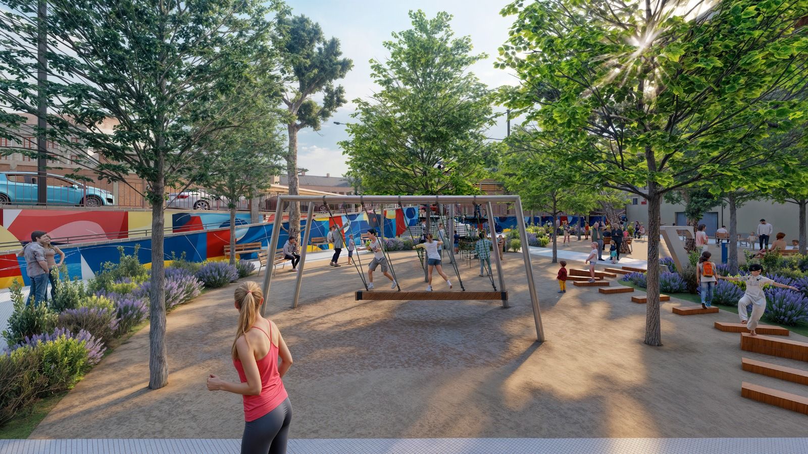 Así será la nueva plaza junto a La Zaragozana