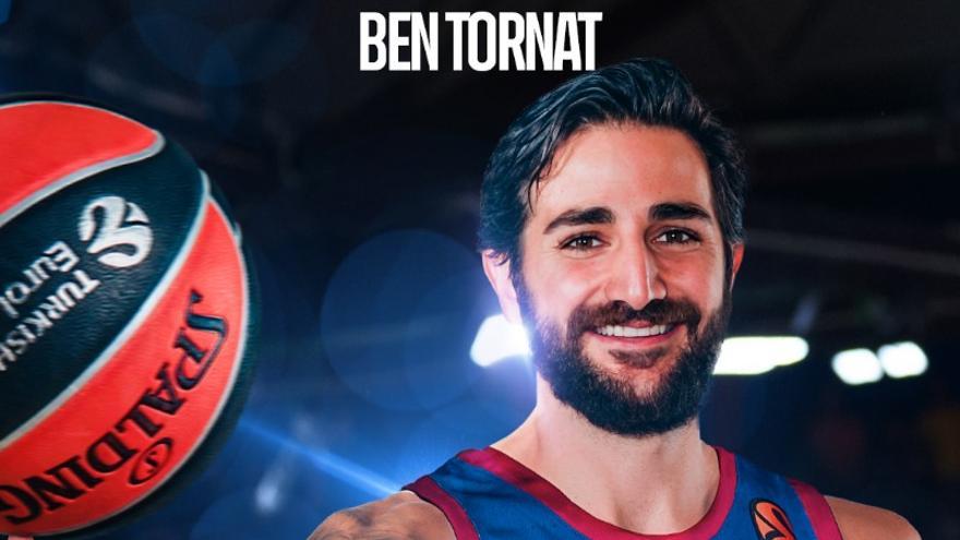 Ricky Rubio, nuevo jugador del Barça.