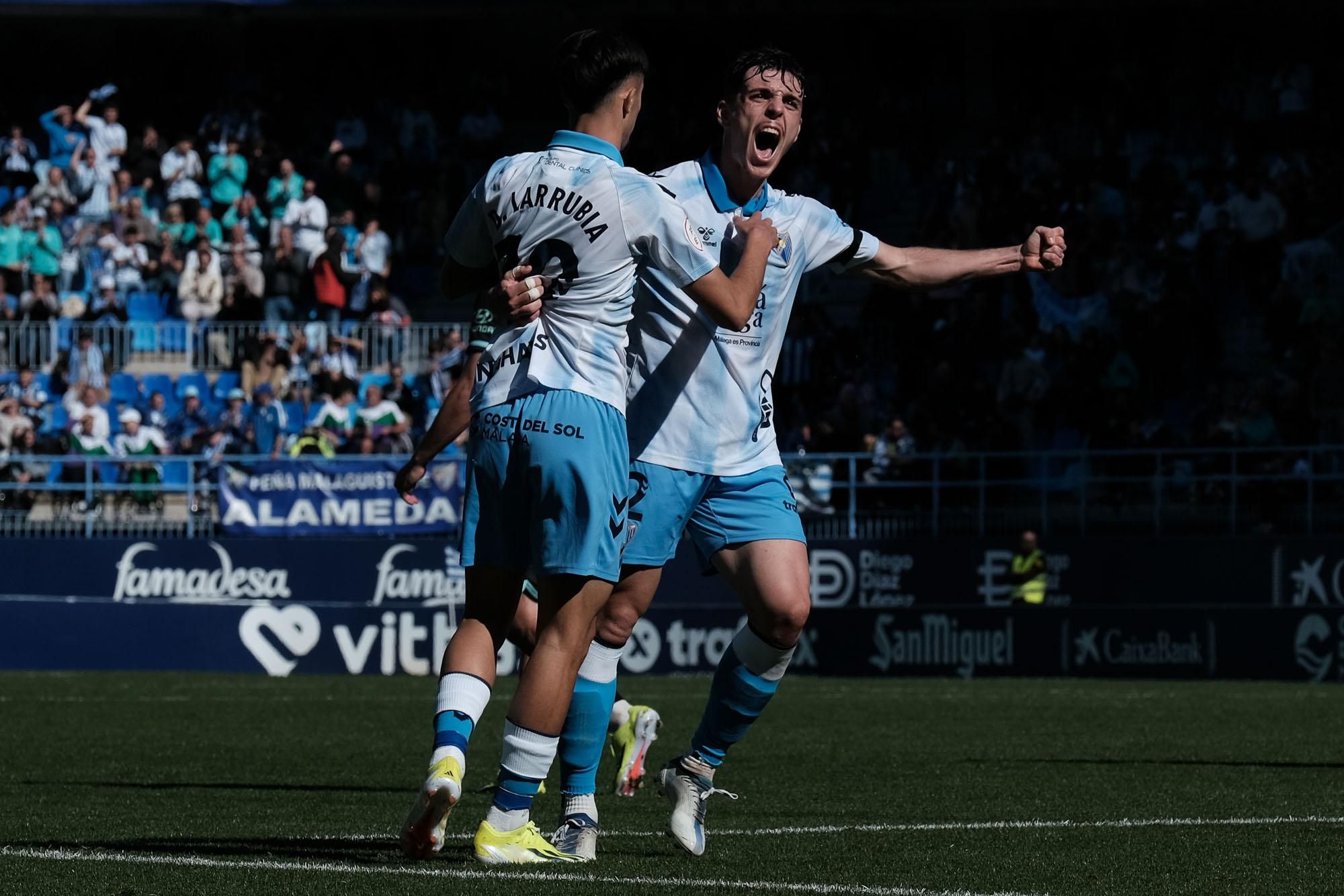 El Málaga CF - Atlético Baleares, en fotos