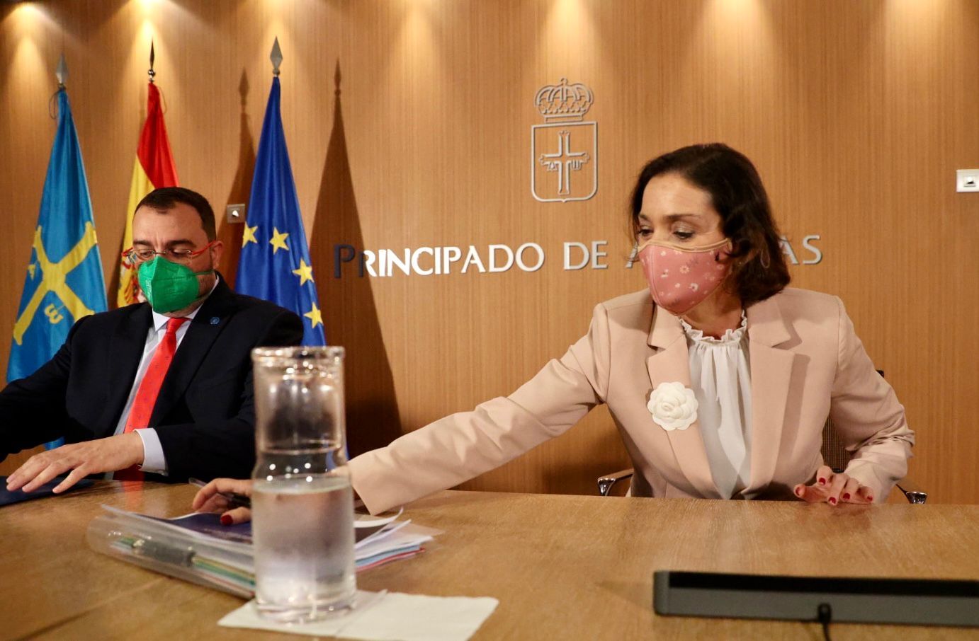 La visita de la ministra de Industria Reyes Maroto a Asturias , en imágenes