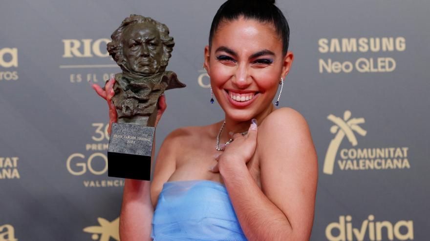 Los ganadores de los Premios Goya 2022.