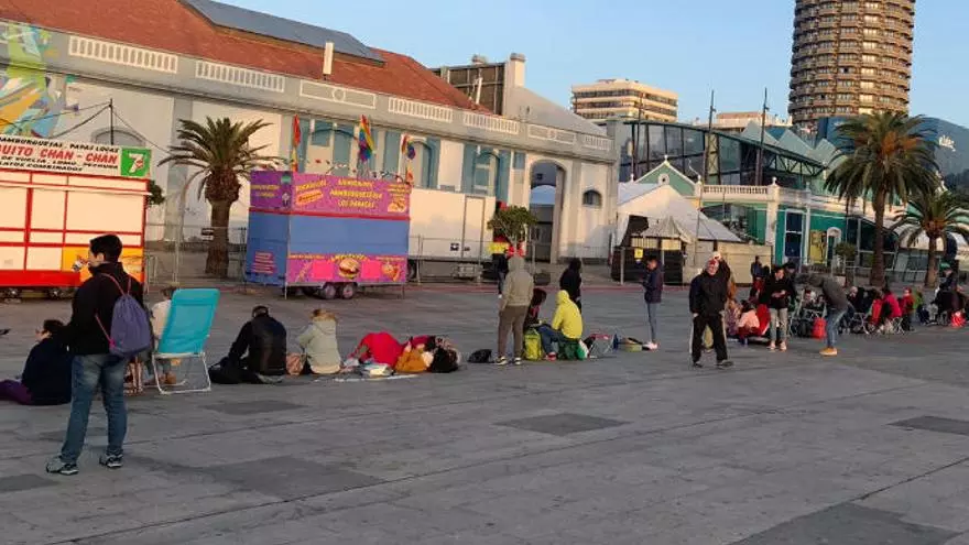 Acampada en Santa Catalina para ver a los Drags