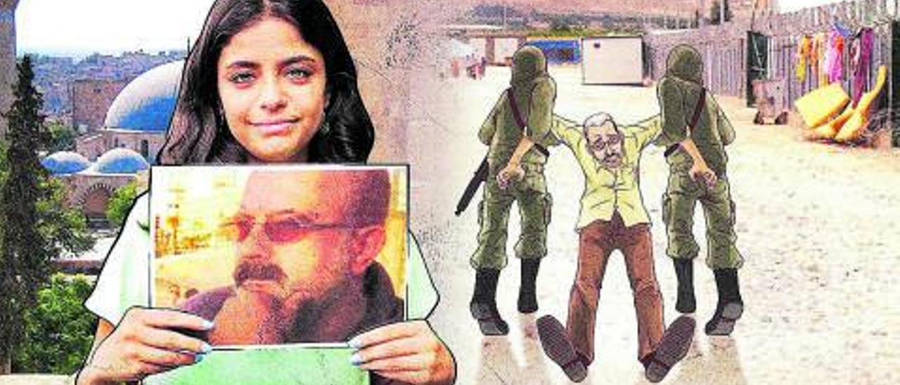 La joven activista Wafa Mustafa lleva ocho años buscando a su desaparecido padre