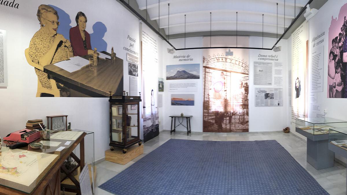Panorámica del museo del Aula Didáctica de Carmelina Sánchez Cutillas en Villa Gadea.