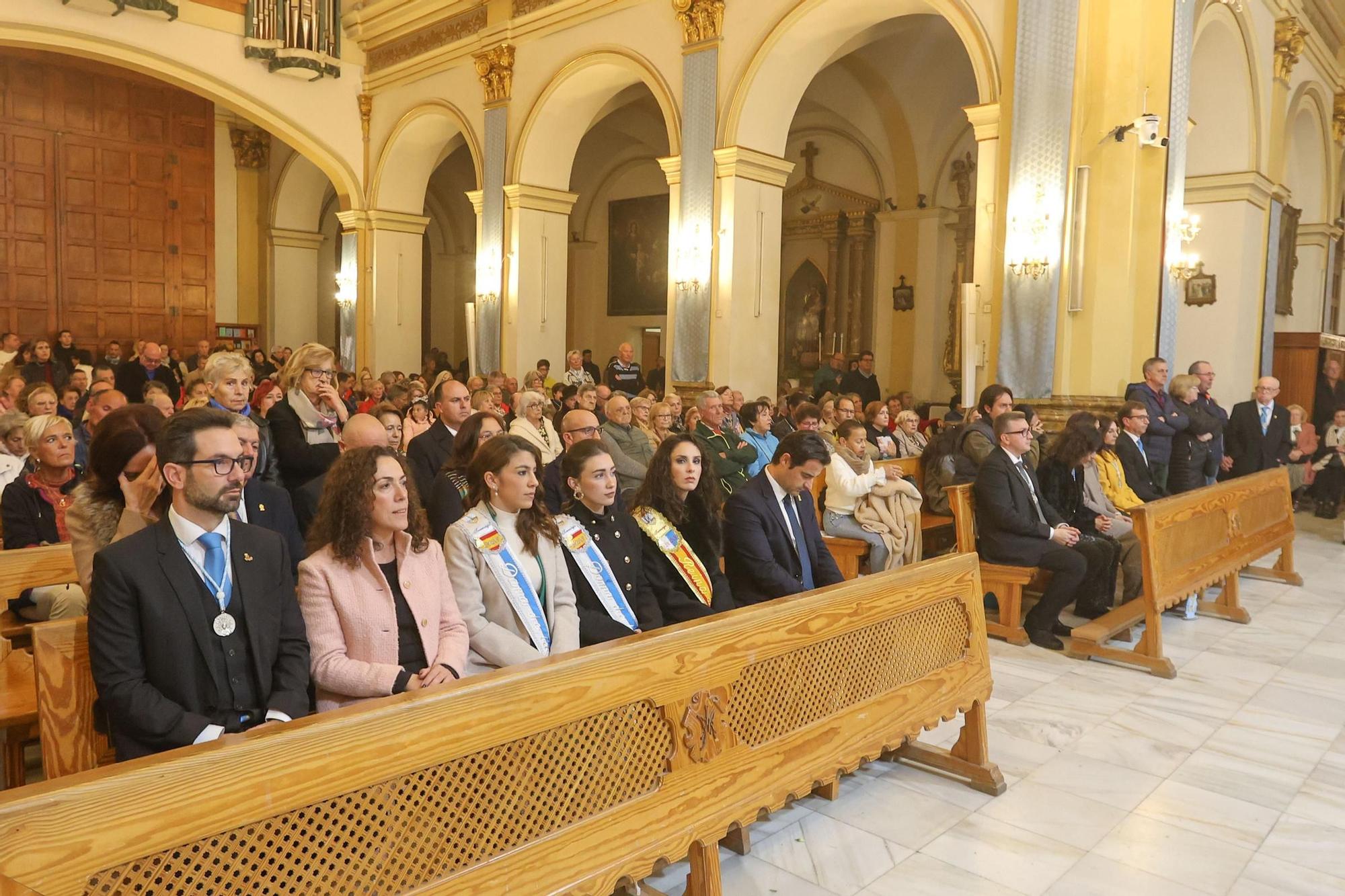 Misa y procesión de la festividad de la Purísima 2023 en Torrevieja