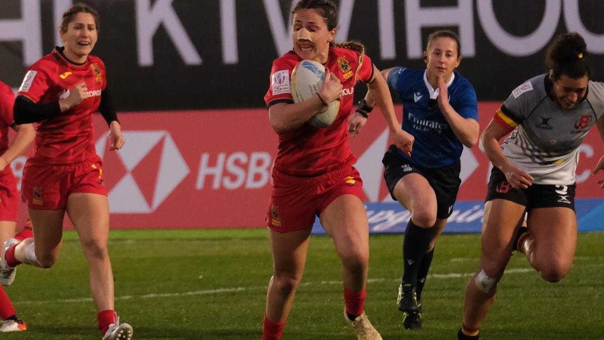 Las imágenes de las Series Mundiales HSBC de rugby 7 en Málaga