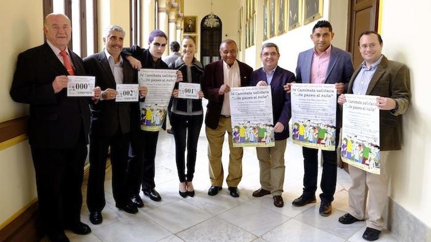 Presentación de la cuarta caminata solidaria.