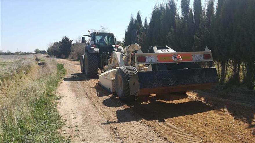 Empieza el arreglo de 9 kilómetros de caminos vecinales