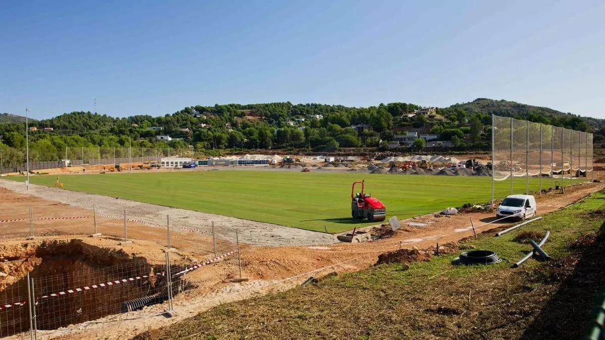 El Castellón estrenó su nueva ciudad deportiva, aún en construcción