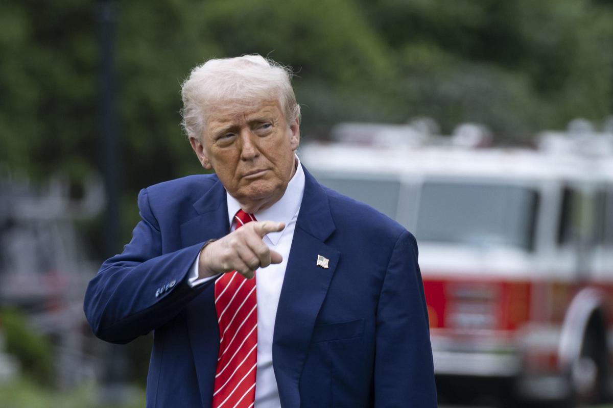 Trump: "Pot ser que ataqui l'Iran, pot ser que no. Ningú sap el que faré" Trump: "Pot ser que ataqui l'Iran, pot ser que no. Ningú sap el que faré"