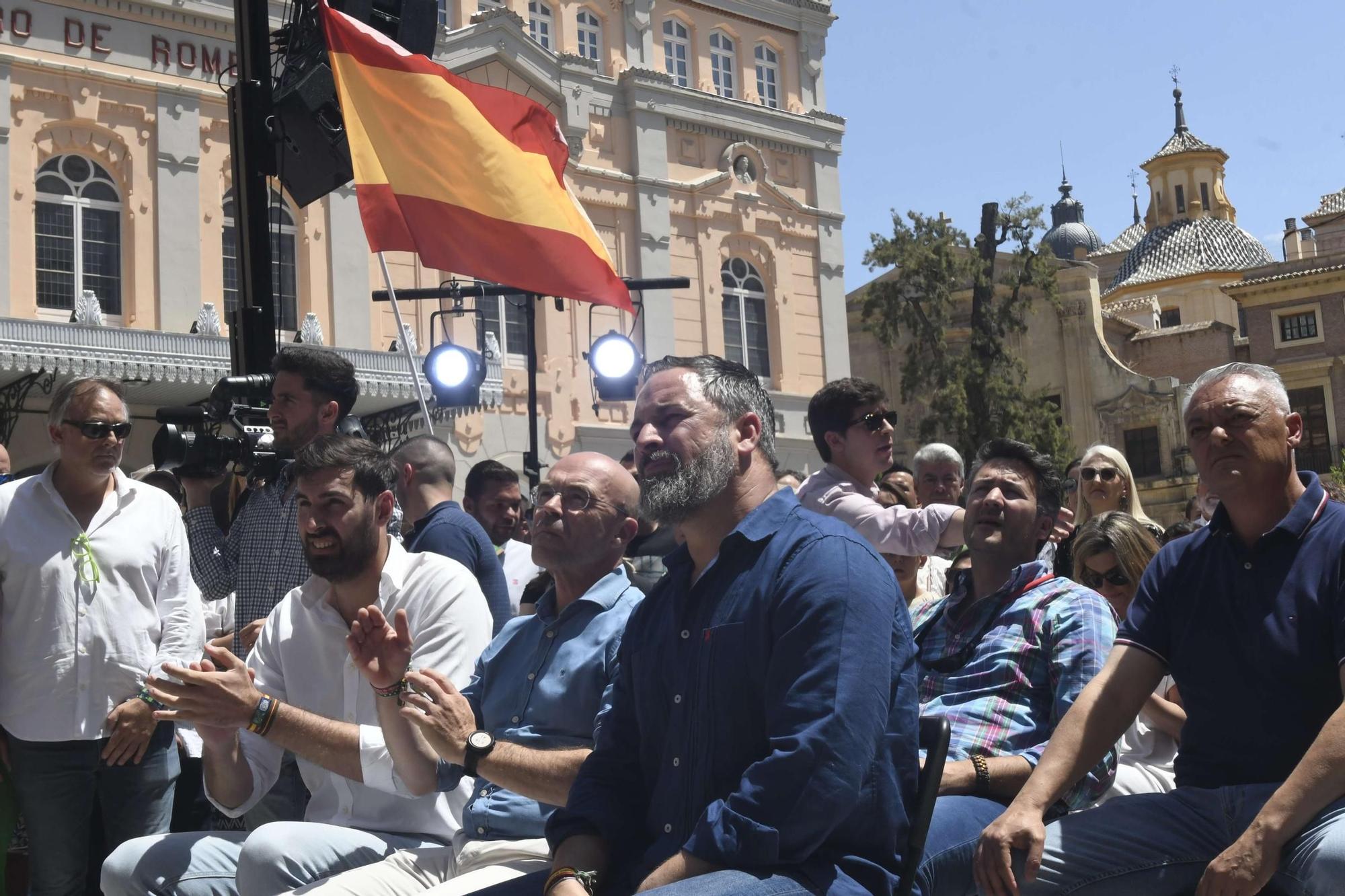 Acto de Santiago Abascal y Jorge Buxadé en Murcia