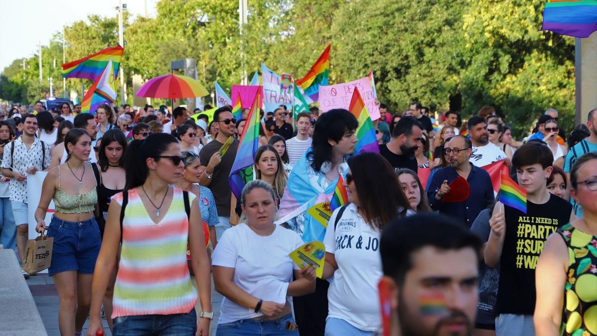 Manifestación del Día del Orgullo en Córdoba.