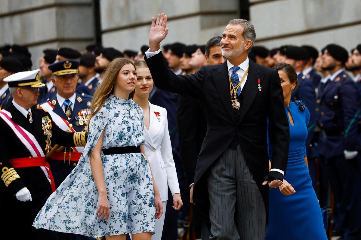 Leonor jura la Constitución en su 18 cumpleaños