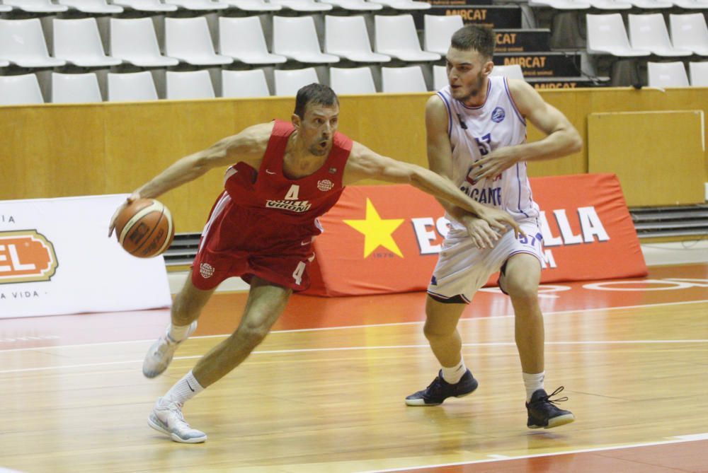 Les imatges del Bàsquet Girona - Alacant (52-46)