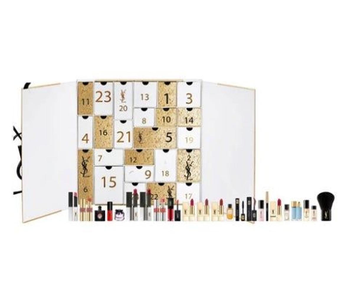 Calendario de adviento de Yves Saint Laurent (Precio: 226,15 euros)