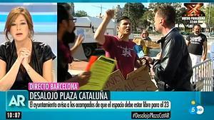 Ana Rosa Quintana, increpada en directe (Tele 5).