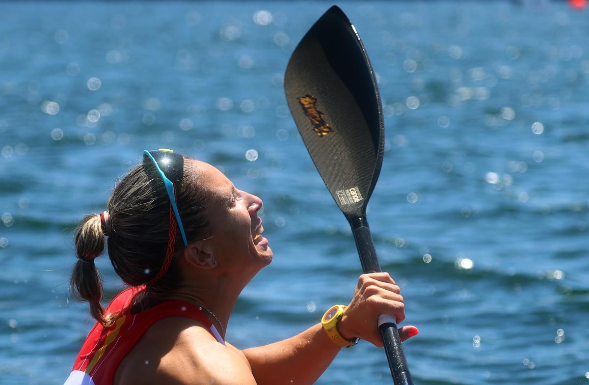 Teresa Portela alcanza la medalla de plata en el K1 200 Teresa Portela alcanza la medalla de plata en el K1 200
