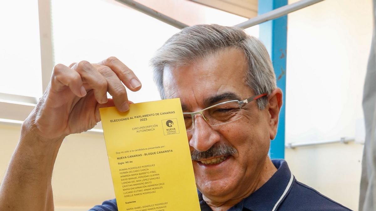 La jornada electoral del 28-M en Canarias, en imágenes.