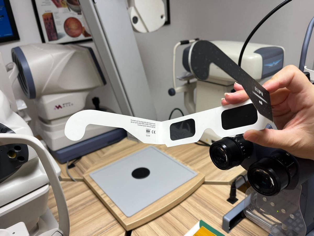 Gafas homologadas para el eclipse