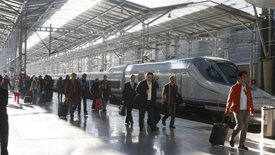 Estación María Zambrano de Málaga capital.