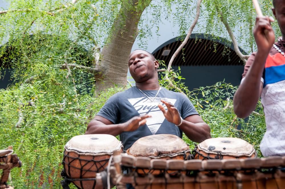 La banda marfileña Djarabikan, ganadora del ...