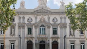 La fachada del Tribunal Supremo.