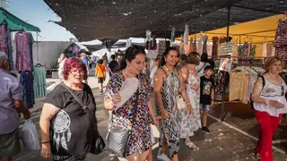 Las ventas del mercadillo se reducen hasta en un 50% por la ola de calor