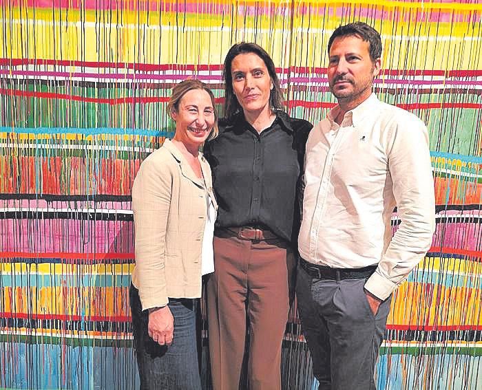 Ana Pallicer, Amparo Sard y Pedro Pallicer.