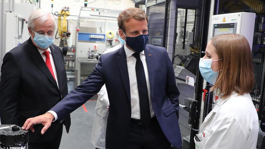 El presidente francés, Emmanuel Macron.