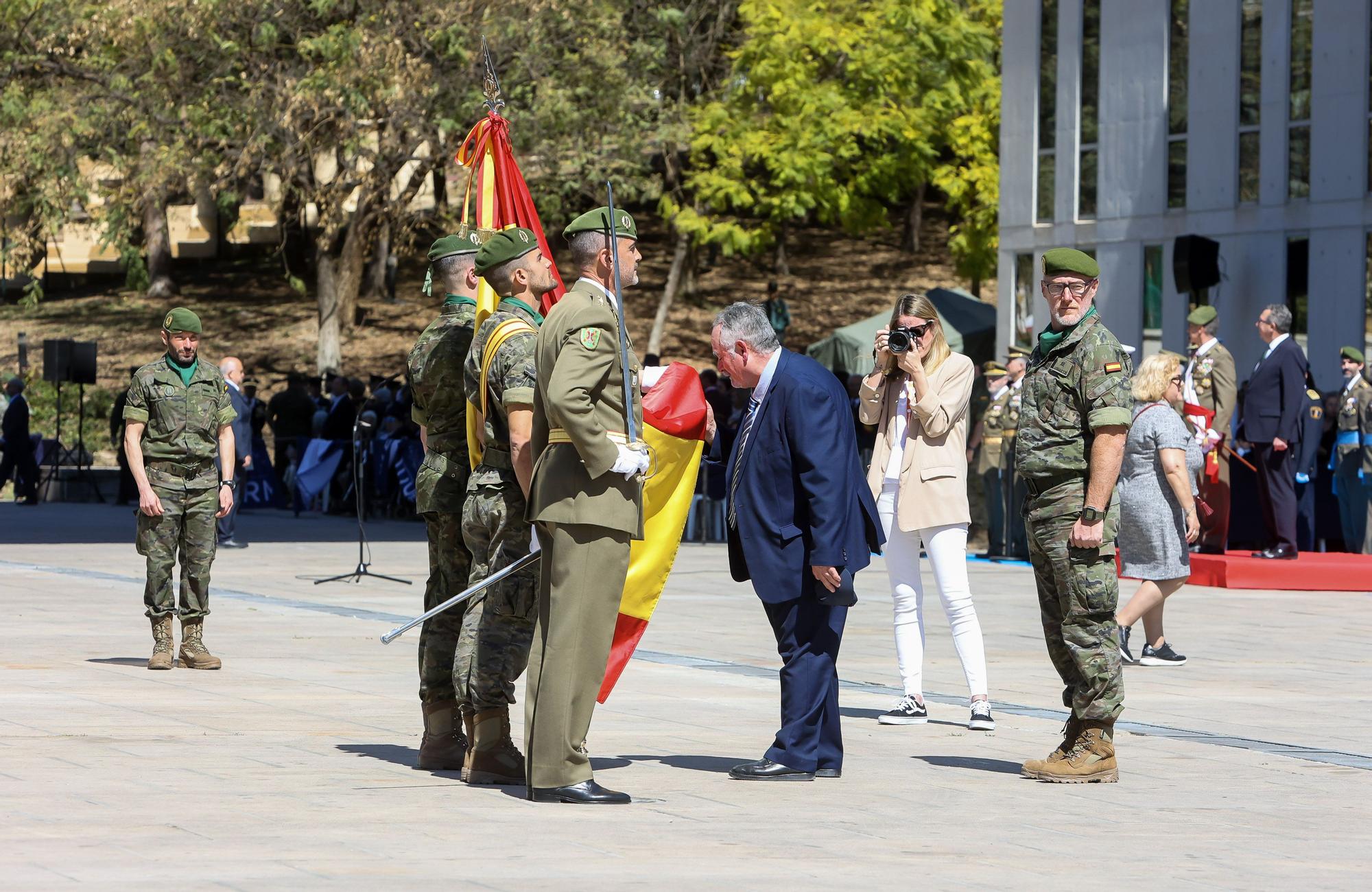 Jura de bandera para civiles en Benidorm