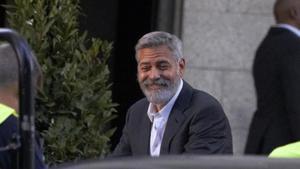 George Clooney, este martes en Madrid.