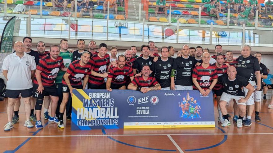 Primera victoria del Balonmán Lalín en el Europeo | CEDIDA