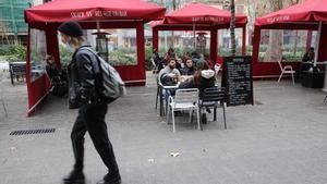 BARCELONA 17 12 2020  Sociedad   Restaurantes  Bares y terrazas abiertas  En la foto el bar 55  FOTO de RICARD CUGAT