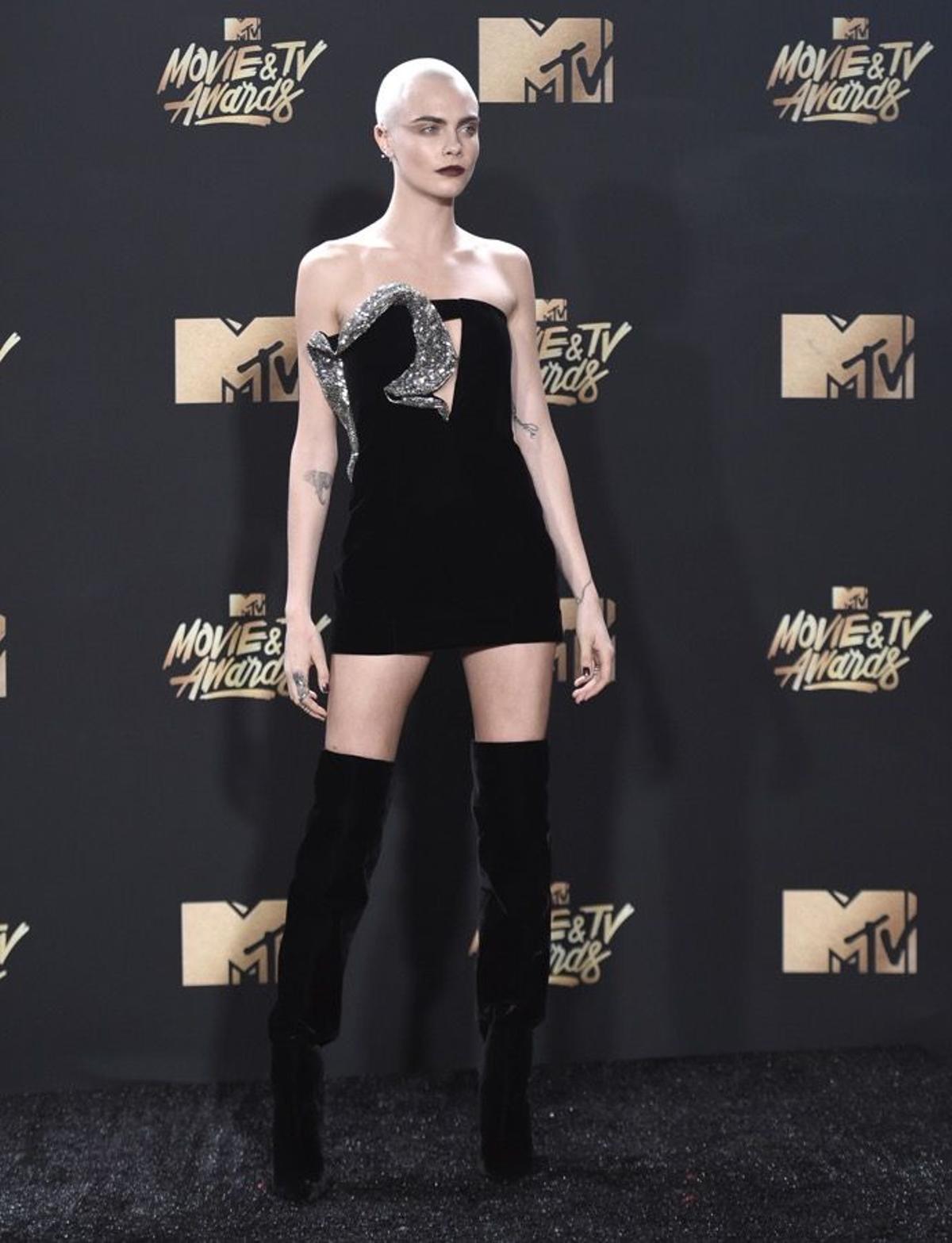 Los mejores looks de los 'MTV Movie Awards', Cara Delevingne