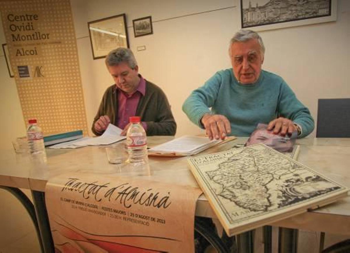 Agustí Ventura presenta su libro en Alcoy