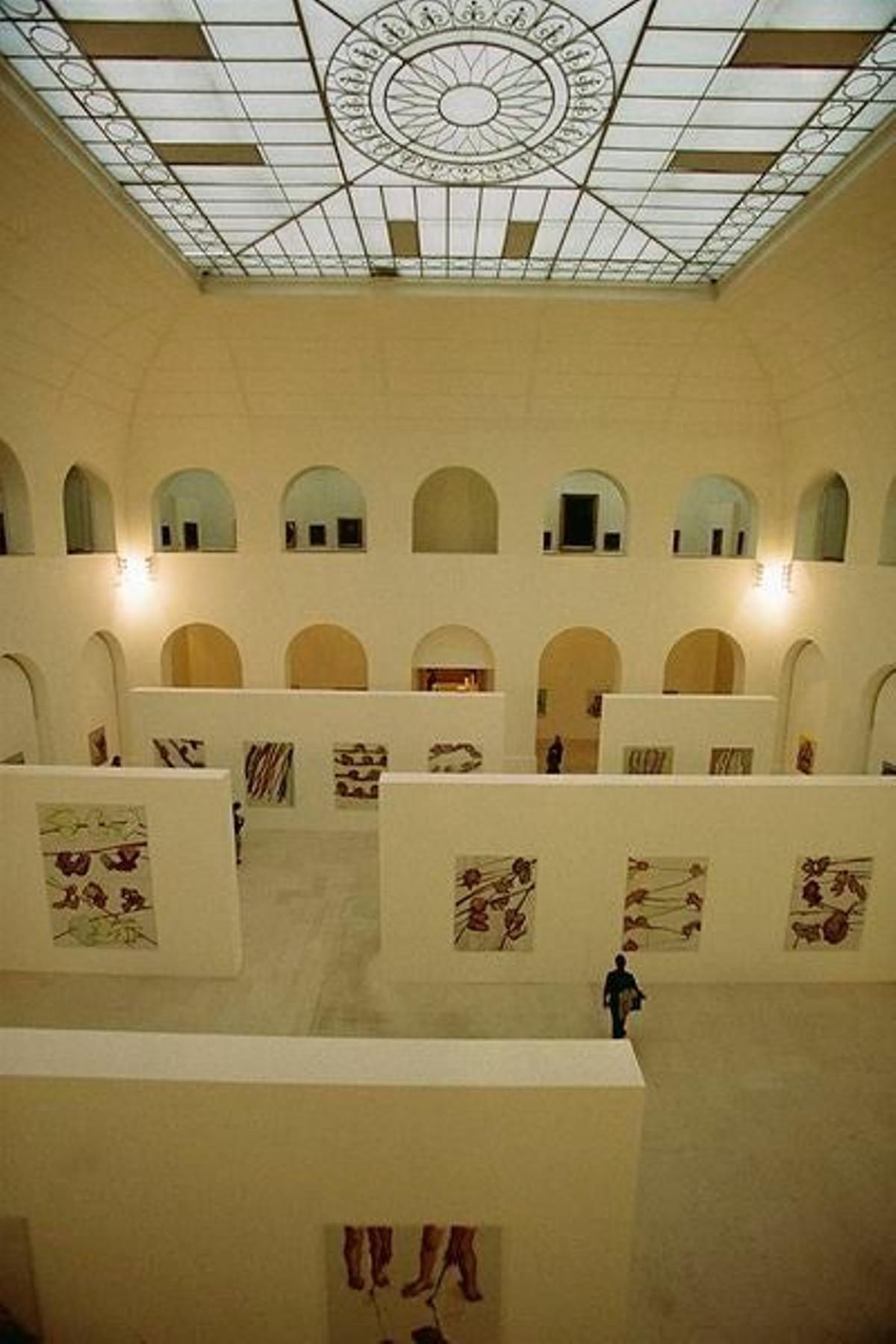Exhibición pictórica en el Museo de Bellas Artes
